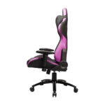 نمای از کنار صندلی گیمینگ کولرمستر Cooler Master Caliber R2 Purple