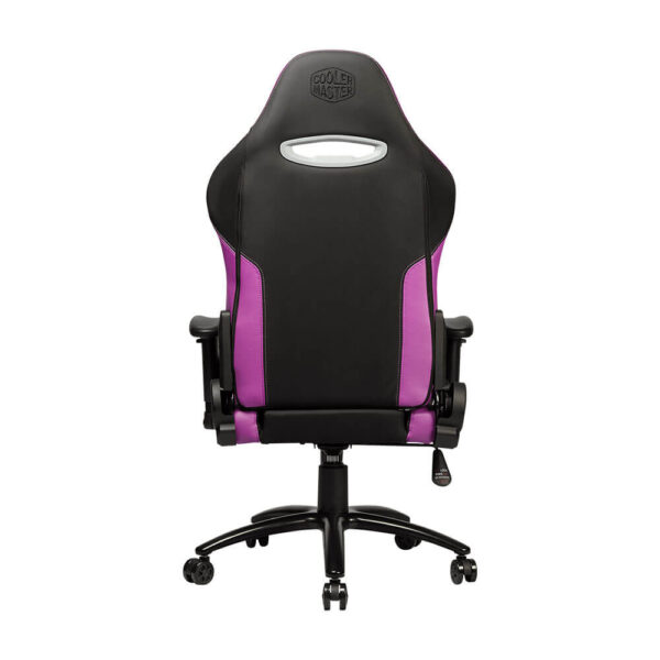نمای از پشت صندلی گیمینگ کولرمستر Cooler Master Caliber R2 Purple