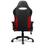 نمای از پشت صندلی گیمینگ کولرمستر Cooler Master Caliber R2 Red