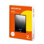 جعبه هارد اکسترنال ADATA HV620s Black ظرفیت 2 ترابایت
