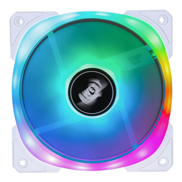 نمای از جلوی فن کیس اوست AWEST GT-AVS120 ARGB White