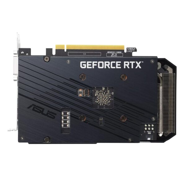 بک پلیت کارت گرافیک ایسوس ASUS DUAL RTX 3050 V2 OC 8GB