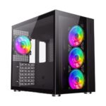 نورپردازی کیس گیمینگ گیم مکس GAMEMAX INFINITY BLACK