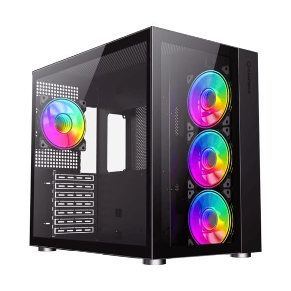نورپردازی کیس گیمینگ گیم مکس GAMEMAX INFINITY BLACK