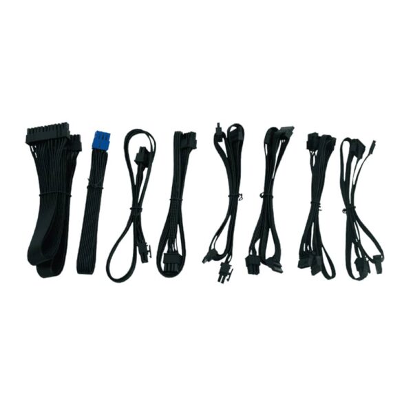 کابل های پاور گیم مکس GameMax RGB 850 Rainbow Black