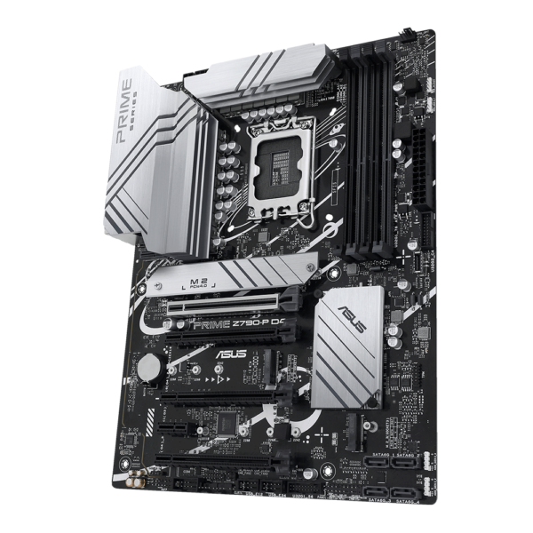 نمای از سمت راست مادربرد ایسوس ASUS PRIME Z790-P D4