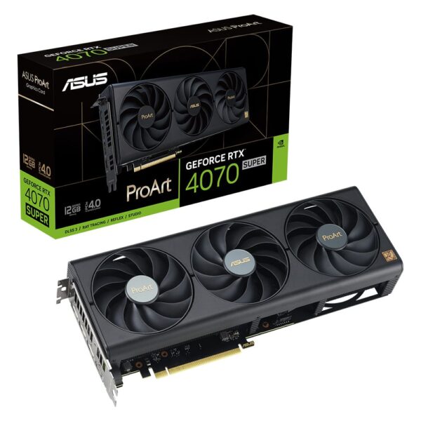 جعبه کارت گرافیک ایسوس ASUS ProArt RTX 4070 SUPER 12GB