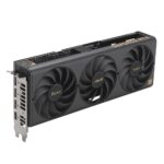 نمای جانبی کارت گرافیک ASUS ProArt RTX 4070 SUPER 12GB