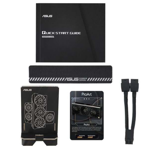 اقلام همراه کارت گرافیک ایسوس ASUS ProArt RTX 4070 SUPER 12GB