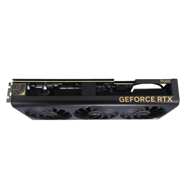 نمای جانبی کارت گرافیک ASUS ProArt RTX 4080 SUPER 16GB