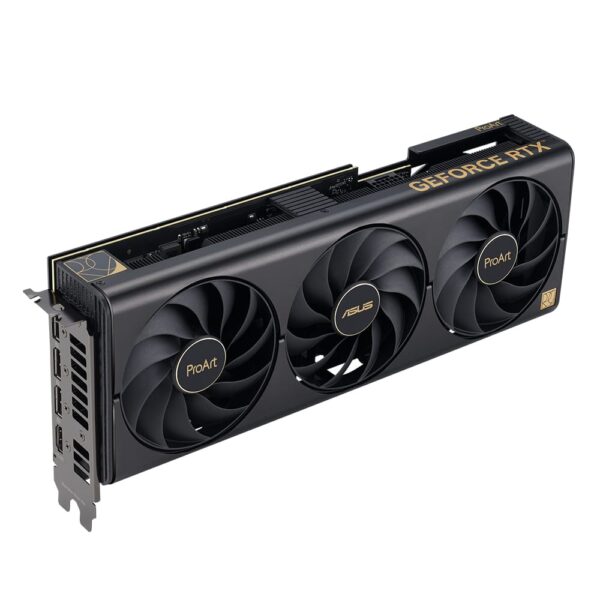 نمای بالا کارت گرافیک ASUS ProArt RTX 4080 SUPER OC 16GB
