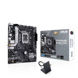 نمای از مادربرد ایسوس ASUS PRIME H610M-A WiFi DDR5