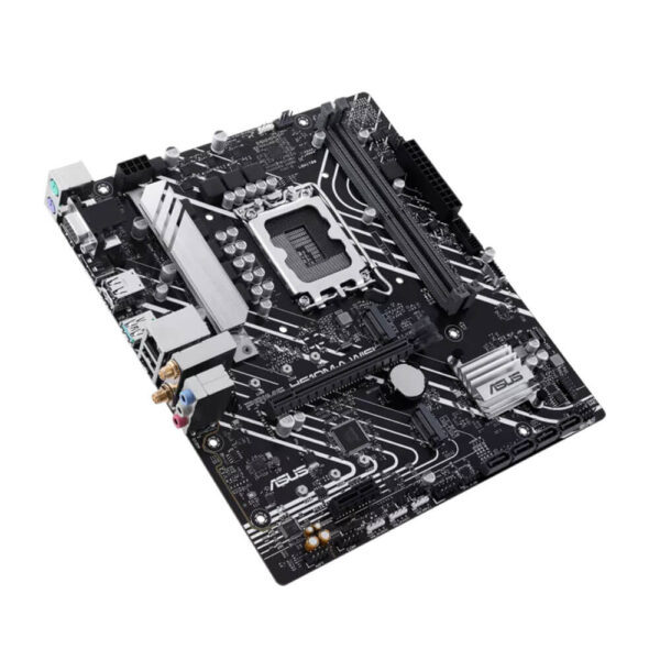 نمای از بالا مادربرد ایسوس ASUS PRIME H610M-A WiFi DDR5