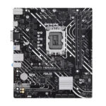 نمای از روبروی مادربرد ایسوس ASUS PRIME H610M-D DDR5