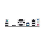 نمای از پنل پشت مادربرد ایسوس ASUS PRIME H610M-D DDR5