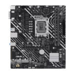 نمای از جلوی مادربرد ایسوس ASUS PRIME H610M-E CSM DDR5