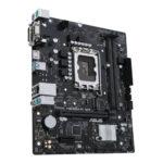 نمای از سمت چپ مادربرد ایسوس ASUS PRIME H610M-R DDR4-SI