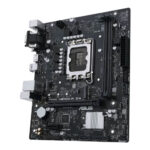 نمای از سمت راست مادربرد ایسوس ASUS PRIME H610M-R DDR4-SI
