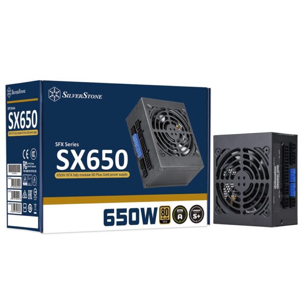 جعبه و پاور سیلور استون SilverStone SX650-G V1.1 Image 4