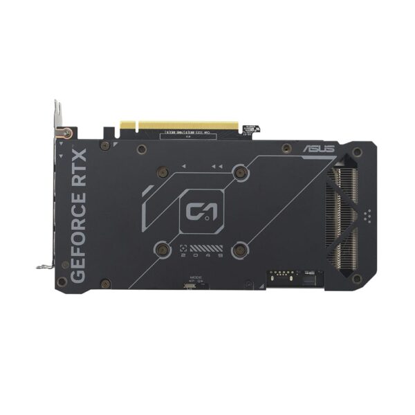 پشت کارت گرافیک ایسوس DUAL RTX 4070 EVO OC 12GB