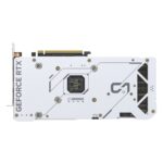 پشت کارت گرافیک ایسوس DUAL RTX 4070 OC 12GB White