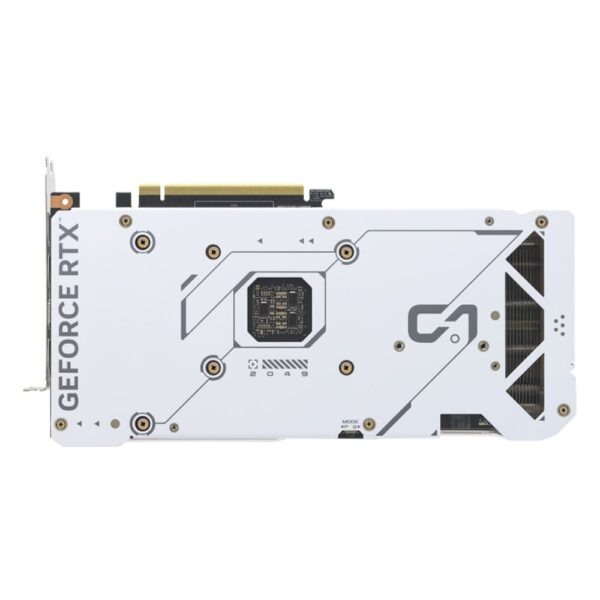 پشت کارت گرافیک ایسوس DUAL RTX 4070 OC 12GB White