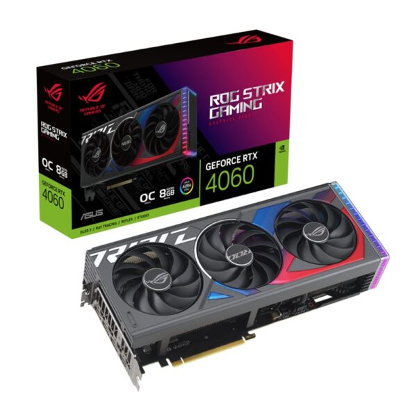 کارت گرافیک ایسوس ASUS ROG STRIX RTX 4060 OC 8GB