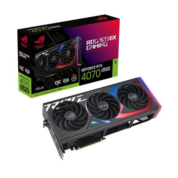 کارت گرافیک ایسوس ASUS ROG STRIX RTX 4070 SUPER OC 12GB