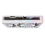 بالای کارت گرافیک ایسوس ROG STRIX RTX 4080 OC 16GB White