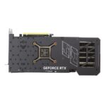 پشت کارت گرافیک ایسوس TUF RTX 4070 TI 12GB