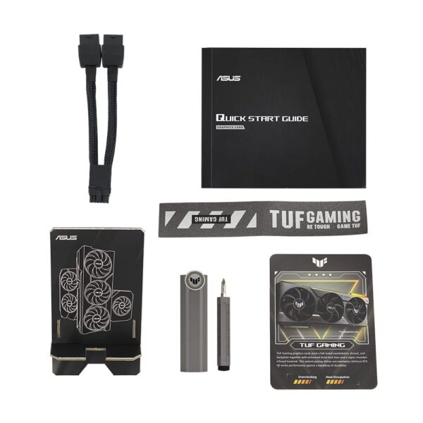لوزام جانبی کارت گرافیک ASUS TUF RTX 4070 TI 12GB