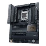 نمای ایستاده از چپ مادربرد ایسوس ASUS ProArt X670E-CREATOR WIFI