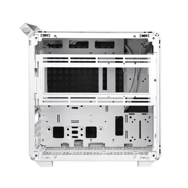 نمای داخلی کیس گیمینگ کولر مستر Cooler Master CUBE 500 FLATPACK White