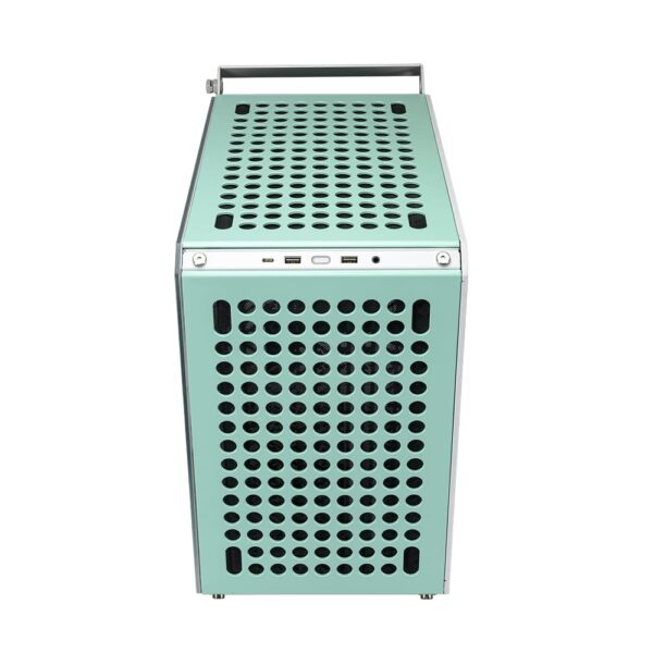 پورت های کیس گیمینگ کولر مستر Cooler Master CUBE 500 FLATPACK Macaron