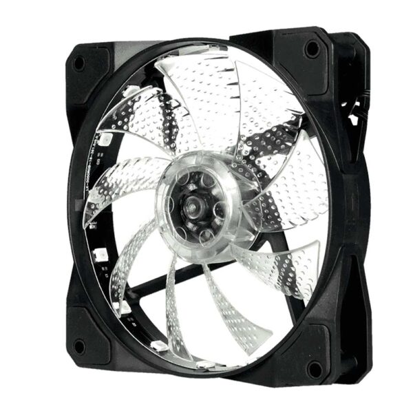 نمای راست فن کیس گیم مکس GAMEMAX FN-12Rainbow-M