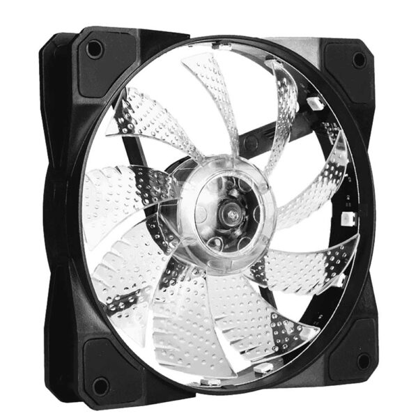 نمای نزدیک فن کیس گیم مکس GAMEMAX FN-12Rainbow-M
