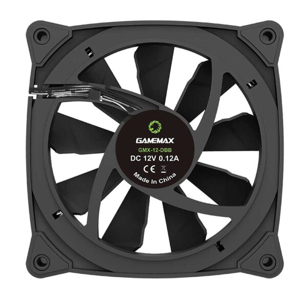 نمای پشت فن کیس گیم مکس GAMEMAX GMX-12-DBB