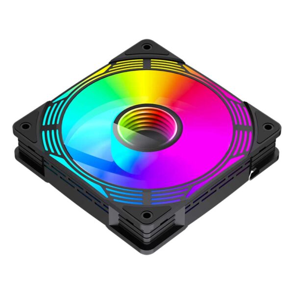 نمای خوابیده فن کیس گیم مکس GAMEMAX KF300 BK