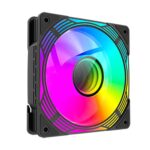 نمای تک فن کیس گیم مکس GAMEMAX KF300R BK