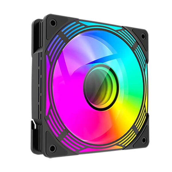 نمای تک فن کیس گیم مکس GAMEMAX KF300R BK