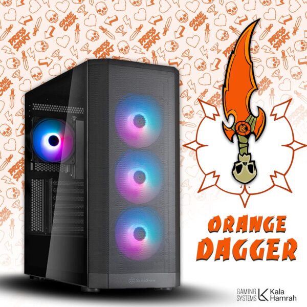 سیستم گیمینگ اورنج ORANGE DAGGER 2025 V1 - Image 1