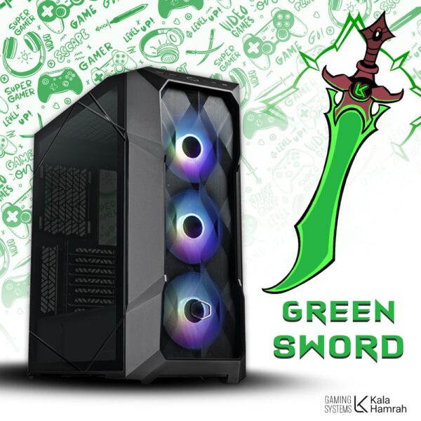 GAMING SWORD GREEN Feature سیستم گیمینگ گرین سورد GREEN SWORD 2025 V1