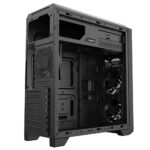 نمای رخ پشت کیس گیمینگ گیم مکس GameMax G563