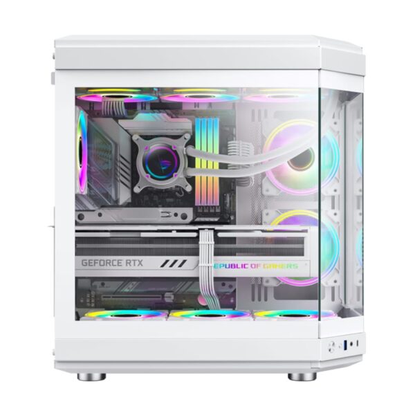 پنل کنار کیس GameMax HYPE White