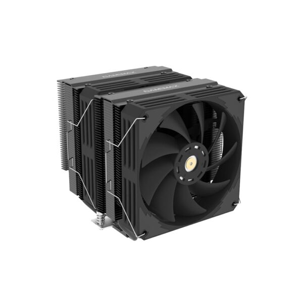 نمای جانبی گیم مکس GameMax Twin 600 Black