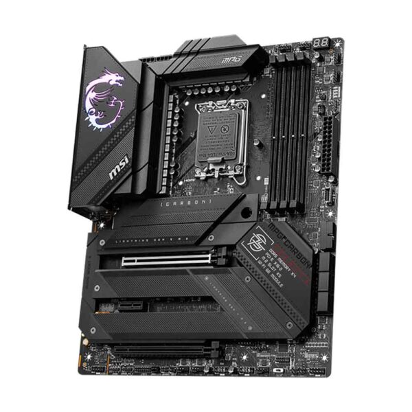 نمای چپ مادربرد ام اس ای MSI MPG Z790 CARBON WIFI