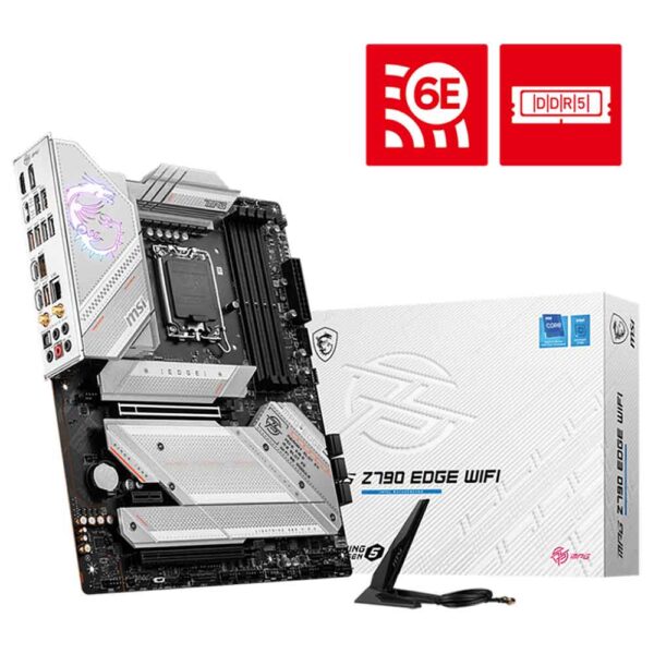 نمای جعبه مادربرد ام اس ای MSI MPG Z790 EDGE WIFI