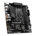 نمای چپ مادربرد ام اس ای MSI PRO B760M-A WIFI DDR4