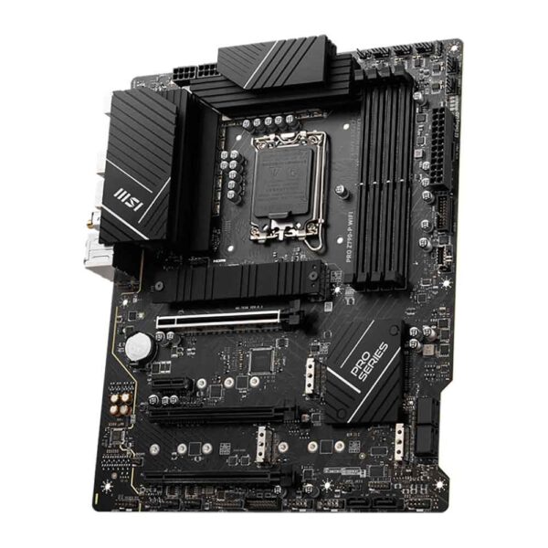 نمای چپ مادربرد ام اس ای MSI PRO Z790-P WIFI