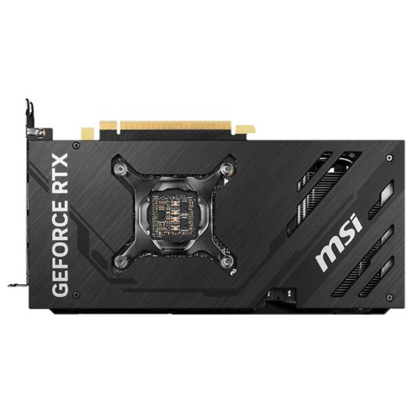 نمای پشت کارت گرافیک ام اس آی MSI RTX 4070 SUPER VENTUS 2X OC 12GB